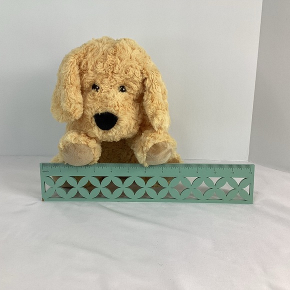 Warmies Cozy Plush Golden Puppy Dog Junior Mini Therapy Microwavable Heatable - Picture 11 of 12